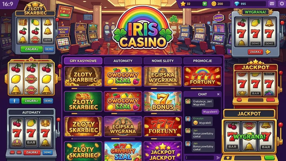 Gry kasynowe Iris Casino